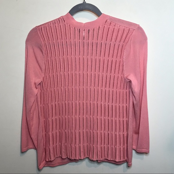 Alfani Pink Cardigan - Picture 2 of 3